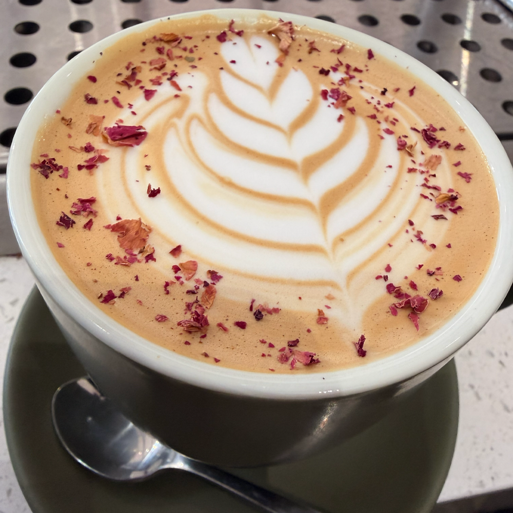 Espresso being poured
